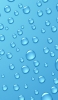 📱水滴がついた綺麗な水色の金属 ZenFone 7 Pro 壁紙・待ち受け