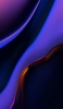 📱青と紫のリキッド・テクスチャー Xperia 5 II 壁紙・待ち受け