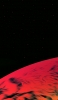 📱赤い惑星 宇宙 イラスト Xperia 8 Lite 壁紙・待ち受け