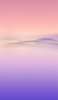📱紫とピンクの山 iPhone 12 mini 壁紙・待ち受け
