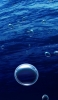📱青い海 水泡 ZenFone 7 壁紙・待ち受け