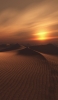 📱綺麗な夕日と砂漠 ZenFone Max Pro (M2) 壁紙・待ち受け