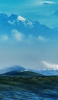 📱青空と山と荒れた海 ZenFone 7 Pro 壁紙・待ち受け