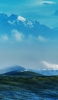 📱青空と山と荒れた海 Galaxy A32 5G 壁紙・待ち受け