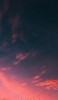 📱夕日と渡り鳥の群れと流れ星 Redmi Note 9S 壁紙・待ち受け