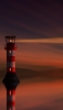 📱夕日 海と灯台 ZenFone 7 Pro 壁紙・待ち受け