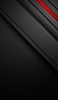 📱黒と赤の斜線 黒の金属の背景 Redmi Note 9S 壁紙・待ち受け