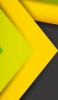 📱黒・黄色・緑の段差 テクスチャー Xperia 5 壁紙・待ち受け