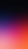 📱綺麗な紫・オレンジのグラデーション iPhone 12 壁紙・待ち受け