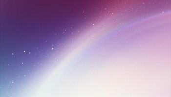 📱紫と水色の宇宙 Xperia 5 壁紙・待ち受け