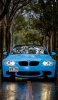 📱かっこいい水色の車 BMW OPPO Reno3 A 壁紙・待ち受け