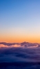 📱綺麗な青・オレンジの空 雲海 ZenFone 7 Pro 壁紙・待ち受け