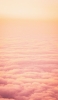 📱薄いピンクの雲海 Galaxy S21 5G 壁紙・待ち受け