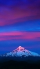 📱雪山と青空とピンクの空 ZenFone Max Pro (M2) 壁紙・待ち受け