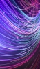 📱ピンク・水色・紫の光るライン Redmi Note 10 Pro 壁紙・待ち受け