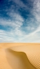 📱青空 綺麗な砂漠 ZenFone 7 Pro 壁紙・待ち受け
