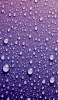📱沢山の水滴がついた紫の金属 Xperia 10 II 壁紙・待ち受け