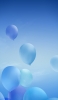 📱綺麗な青色の風船 Xperia 8 Lite 壁紙・待ち受け