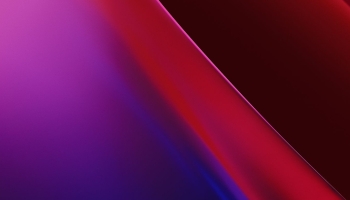 📱赤と紫の楕円曲線 iPhone 12 Pro Max 壁紙・待ち受け