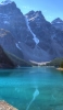 📱雪山の麓の緑の湖 ZenFone Max Pro (M2) 壁紙・待ち受け