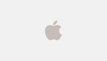 📱白 ミニマルなアップルのロゴ iPhone 12 Pro Max 壁紙・待ち受け