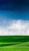 📱青空 白い雲 綺麗な緑の草原 Mi 10 Lite 5G 壁紙・待ち受け