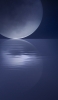 📱大きな満月と海 ZenFone 7 壁紙・待ち受け