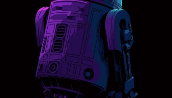 📱スターウォーズ R2-D2 iPhone 13 mini 壁紙・待ち受け