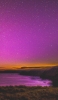 📱紫の銀河 夜 OPPO A5 2020 壁紙・待ち受け