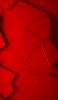 📱赤いひび割れた地面のようなテクスチャー ZenFone 7 Pro 壁紙・待ち受け