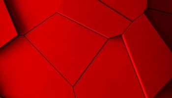 📱赤いひび割れた地面のようなテクスチャー OPPO A5 2020 壁紙・待ち受け