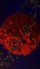📱ポリゴンで描かれた赤い惑星 Mi 11 Lite 5G 壁紙・待ち受け