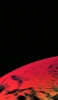 📱赤・黒の惑星 黒い星空 Redmi Note 9S 壁紙・待ち受け