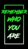 📱REMEMBER WHO YOU ARE OPPO Reno5 A 壁紙・待ち受け