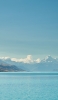 📱綺麗な水色の空・白の雲 水色の海 ZenFone 7 Pro 壁紙・待ち受け