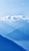 📱三日月 青い山脈 ZenFone 7 Pro 壁紙・待ち受け