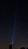 📱銀河を照らすライトの青い光 ZenFone 7 Pro 壁紙・待ち受け