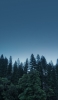 📱暗く青い山 森林 Galaxy A32 5G 壁紙・待ち受け