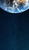 📱満天の星空と綺麗な地球 RedMagic 5 Android 壁紙・待ち受け