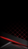 📱黒と赤 柵 格子 OPPO Reno A Android 壁紙・待ち受け
