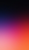📱紫とオレンジの淡い背景 iPhone 13 mini 壁紙・待ち受け