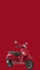 📱Vespa ヴェスパ 赤のバイク iPhone SE (第3世代) 壁紙・待ち受け