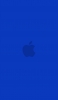 📱ビビッド・ブルー アップルのロゴ OPPO A5 2020 壁紙・待ち受け