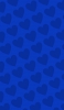 📱ビビッド・ブルー ハートのロゴ OPPO R15 Pro 壁紙・待ち受け