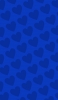 📱ビビッド・ブルー ハートのロゴ iPhone 12 mini 壁紙・待ち受け