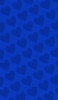 📱ビビッド・ブルー ハートのロゴ Xperia 8 Lite 壁紙・待ち受け