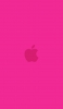 📱ビビッド・ピンク アップルのロゴ Xperia 10 II 壁紙・待ち受け