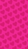 📱ビビッド・ピンク ハートのロゴ iPhone SE (第2世代) 壁紙・待ち受け