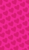 📱ビビッド・ピンク ハートのロゴ ROG Phone II 壁紙・待ち受け