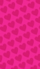 📱ビビッド・ピンク ハートのロゴ OPPO Reno3 5G 壁紙・待ち受け